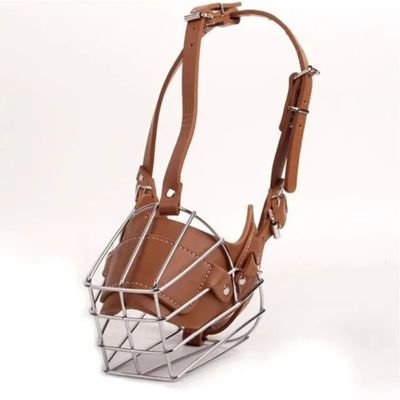 Muselière grillage | Brune - Joli Doggy