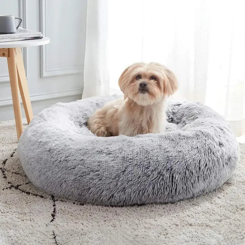 coussin chien Donut | Coussin Donut™ - Gris - Joli Doggy