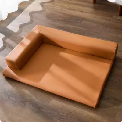 canape-pour-chien-cuir