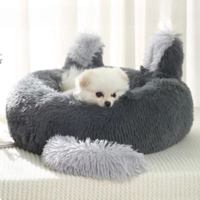 Coussin pour Chien | Coussin Maya™ - Gris Foncé - Joli Doggy