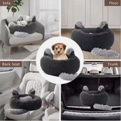 Coussin pour Chien | Coussin Maya™ - Gris Foncé - Joli Doggy