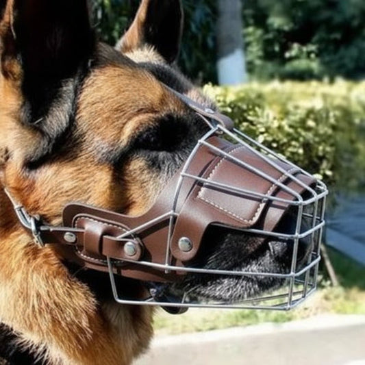 Muselière grillage | Brune - Joli Doggy