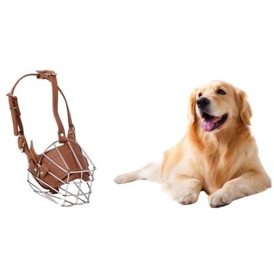 Muselière grillage | Brune - Joli Doggy