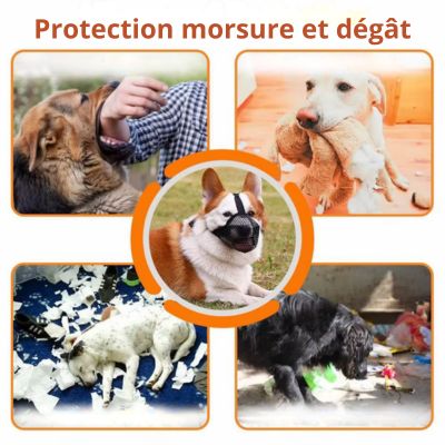Muselière pour chien | Maille Souple - Joli Doggy