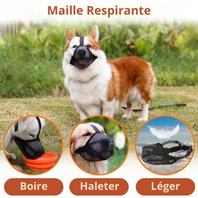 Muselière pour chien | Maille Souple - Joli Doggy
